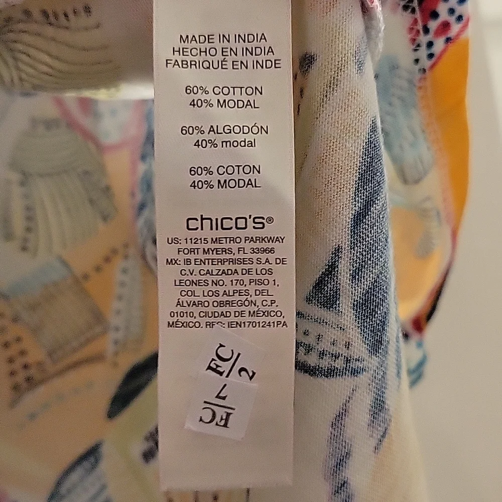 Chicos summer Top - Picture 3 of 3